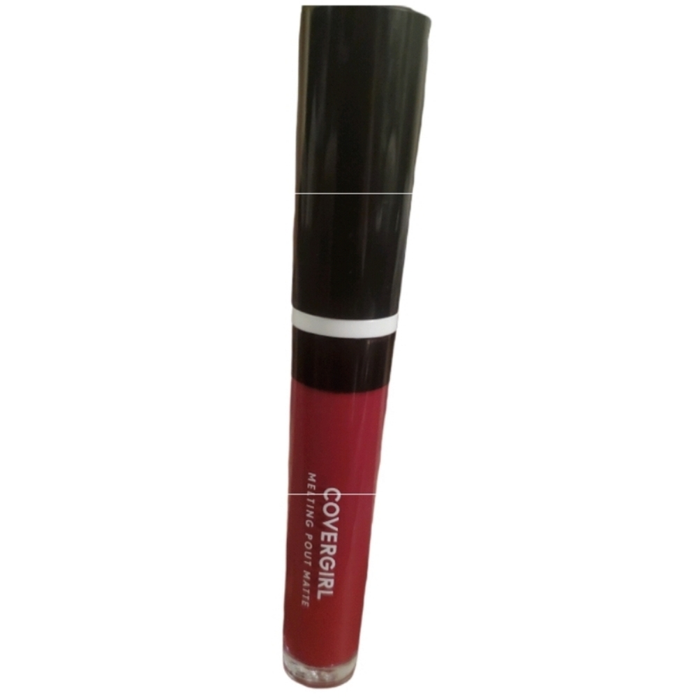 COVERGIRL Melting Pout 24HR Matte Liquid Lipstick, Blood Moon, 0.18 Ounce